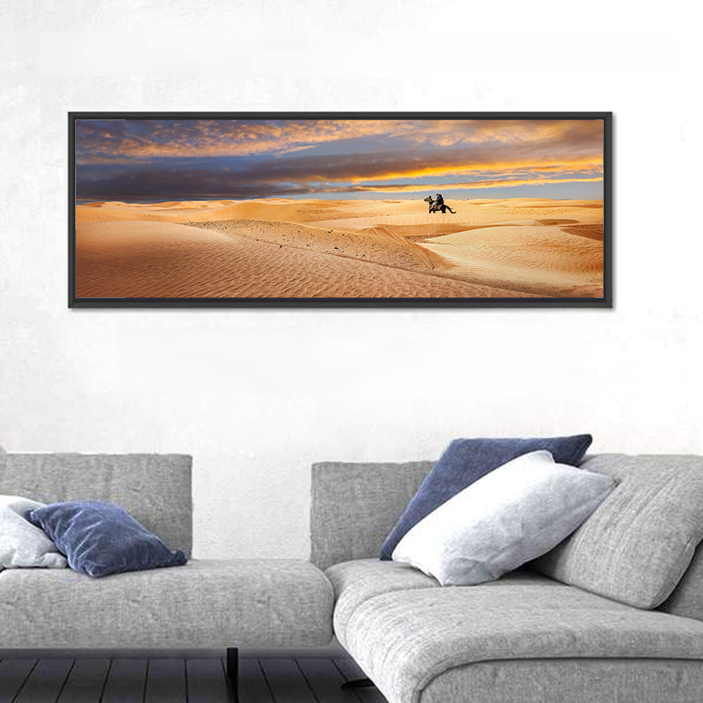 Sahara Desert Rider Wall Art