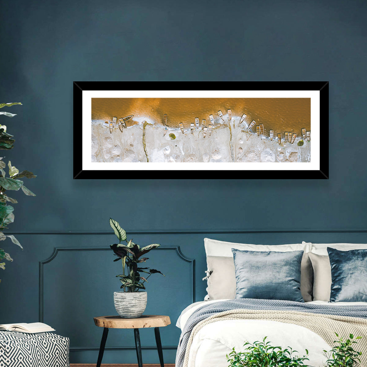 Lake Rose Senegal Wall Art