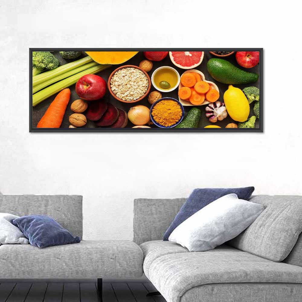 Detox Diet Food Wall Art