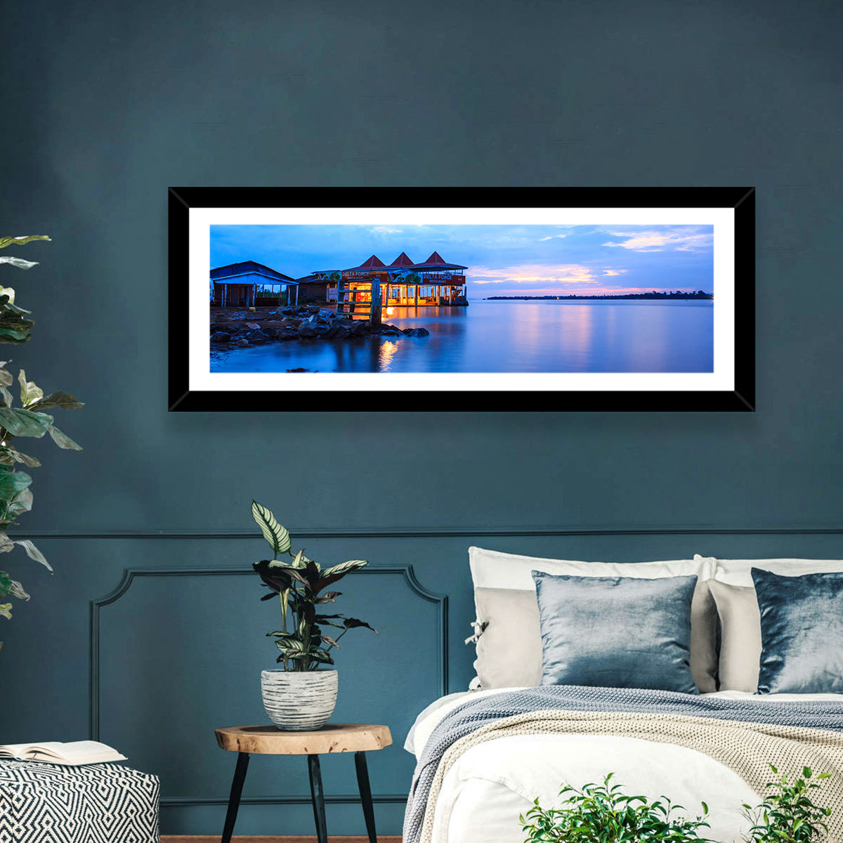 Restaurant on Lake Victoria Wall Art