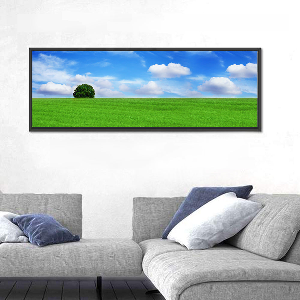 Green Grassland Wall Art