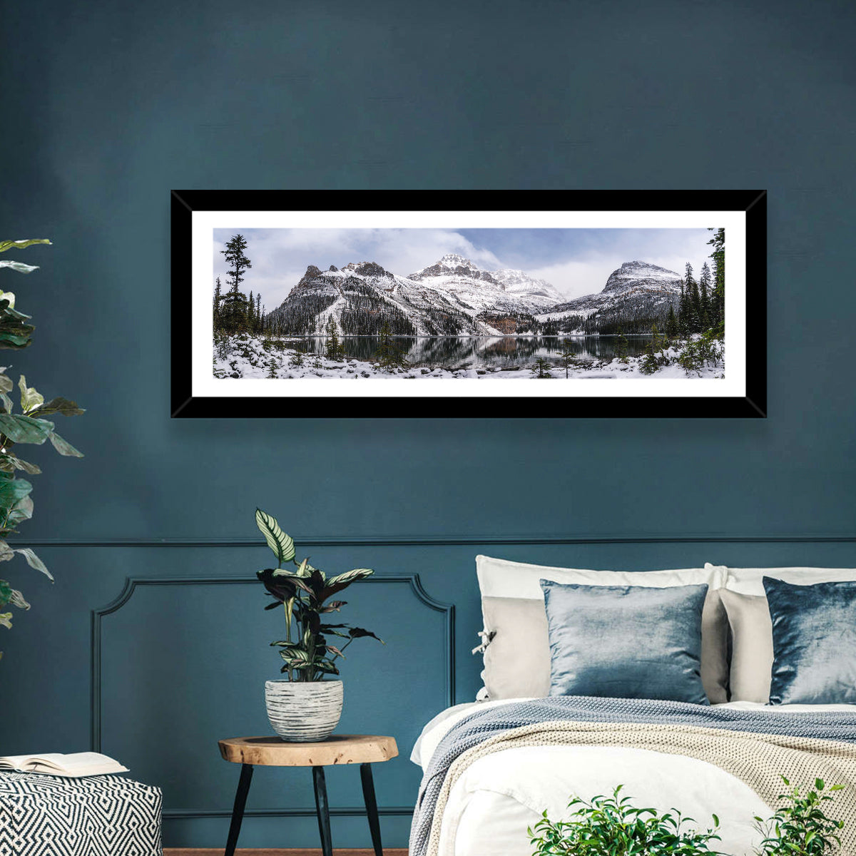 Snowy Lake O Hara Wall Art