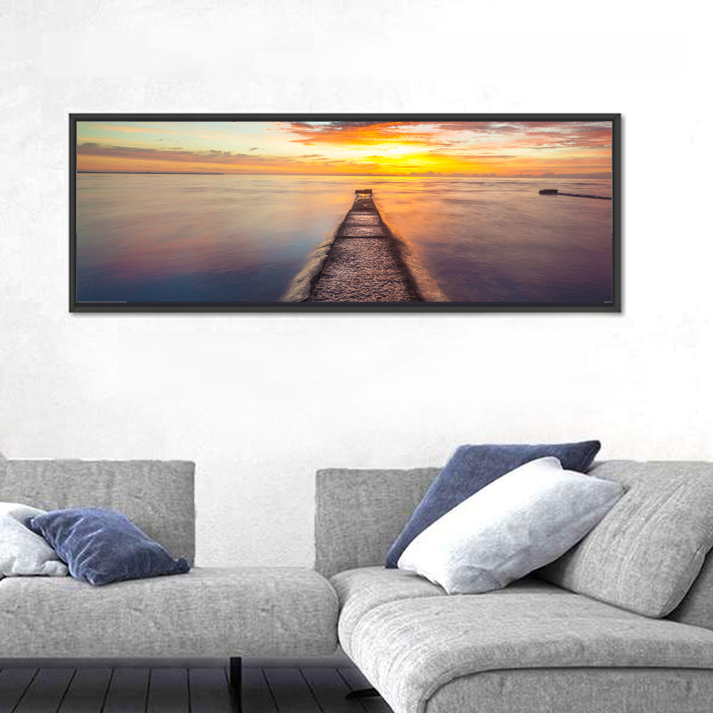 Sea Stone Pier Wall Art
