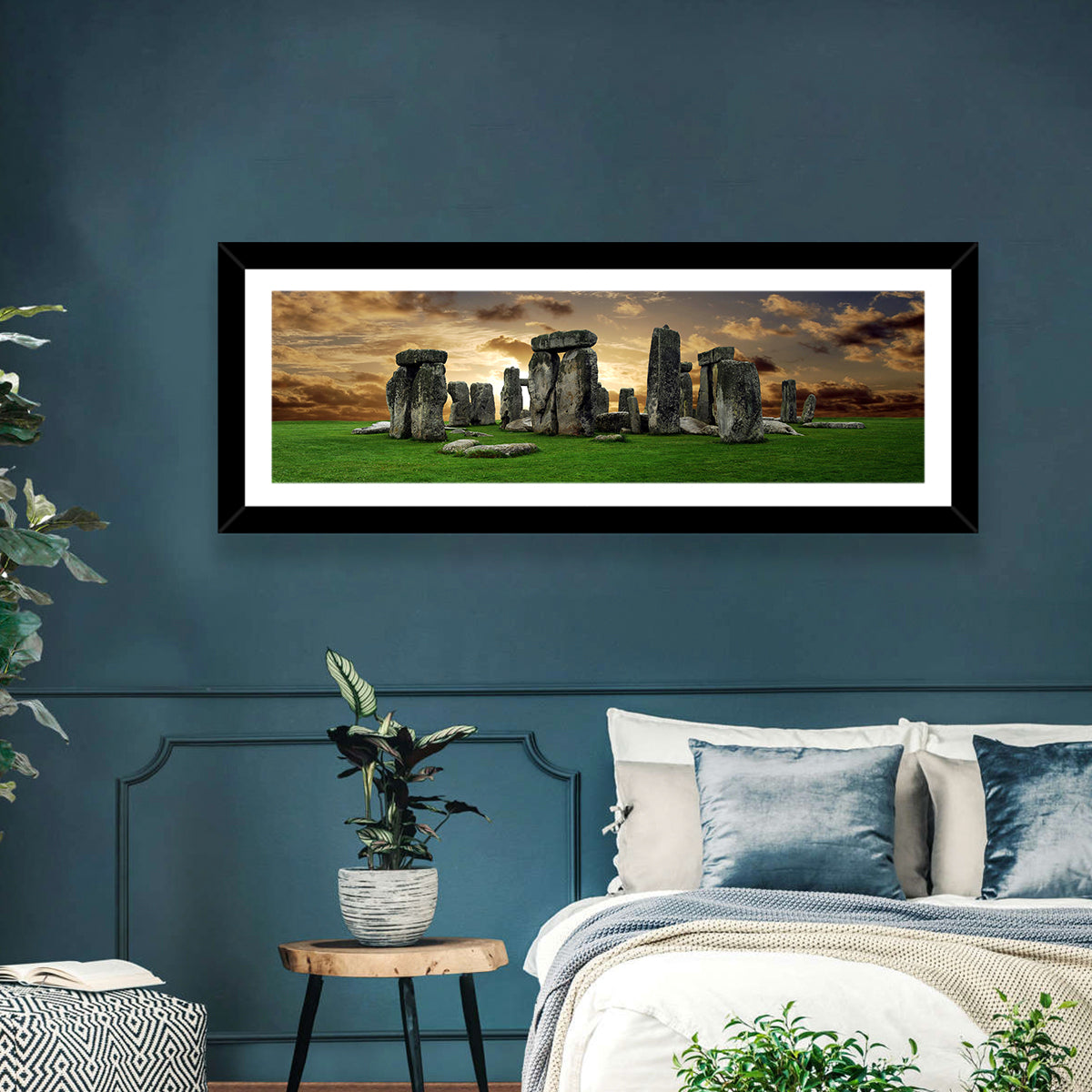 Stonehenge Sunset Wall Art