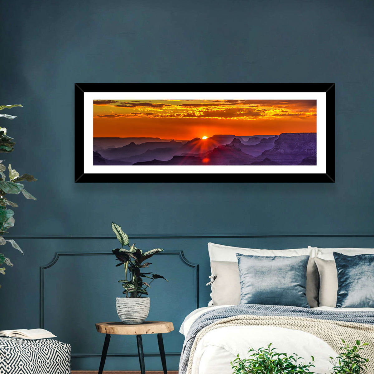 Lipan Point Golden Sunset Wall Art