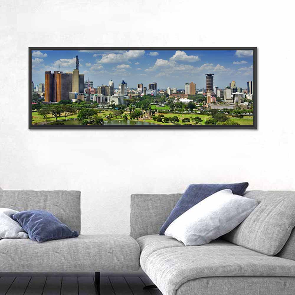 Nairobi Skyline Wall Art