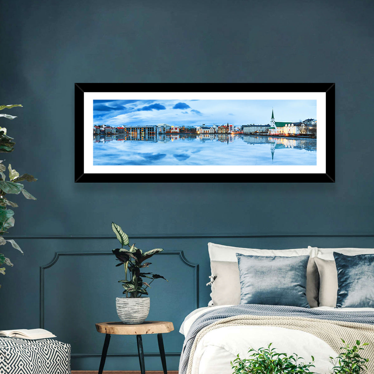 Reykjavik Cityscape Wall Art