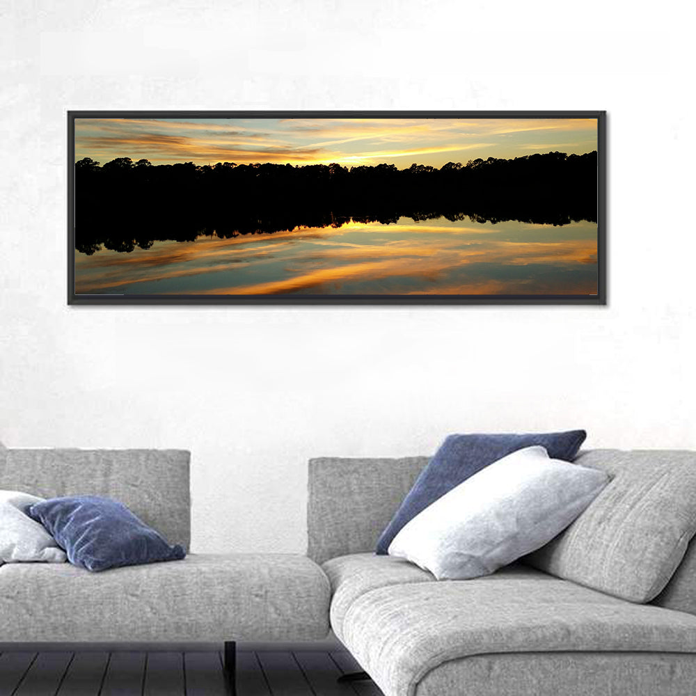 Lake Charles Sunset Wall Art