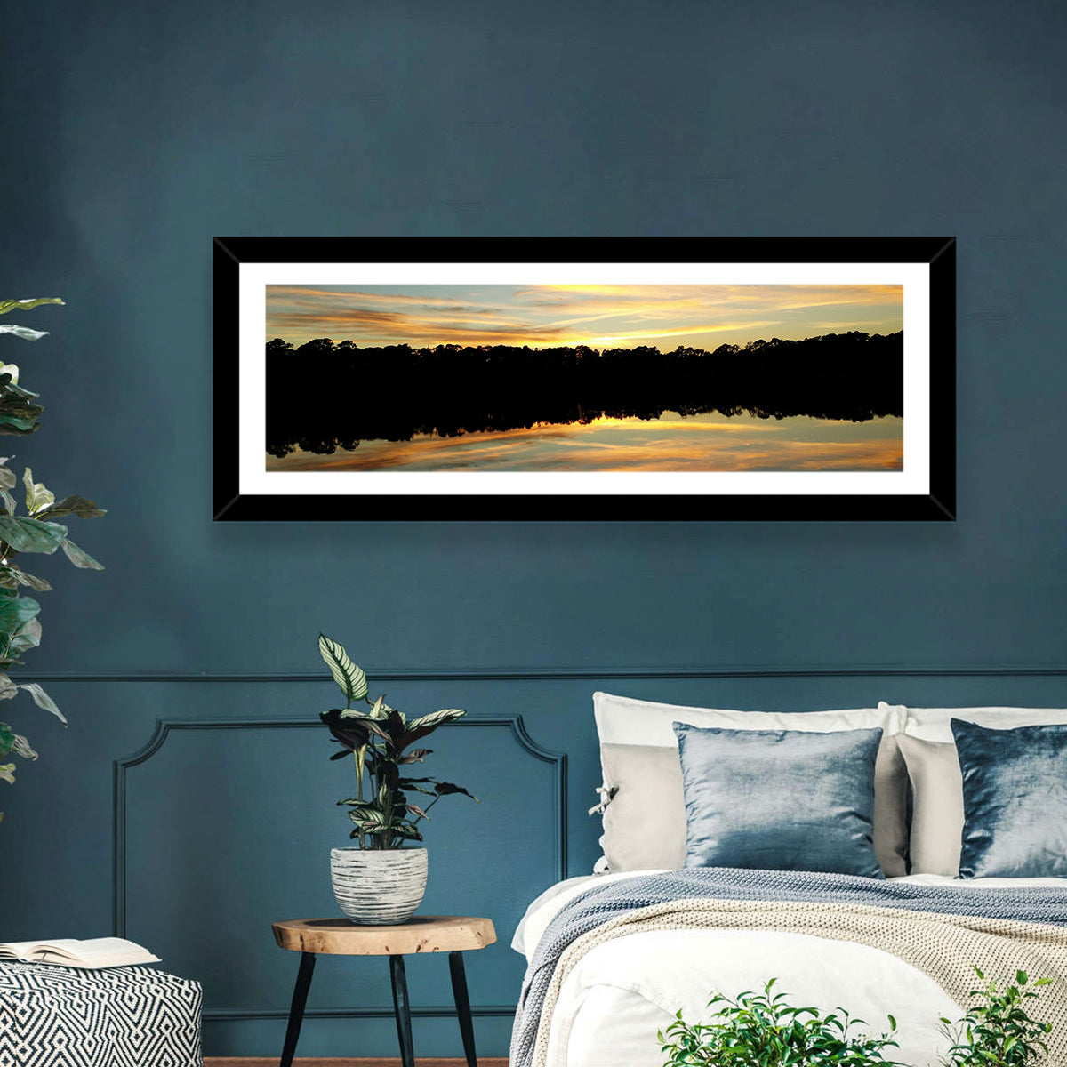 Lake Charles Sunset Wall Art
