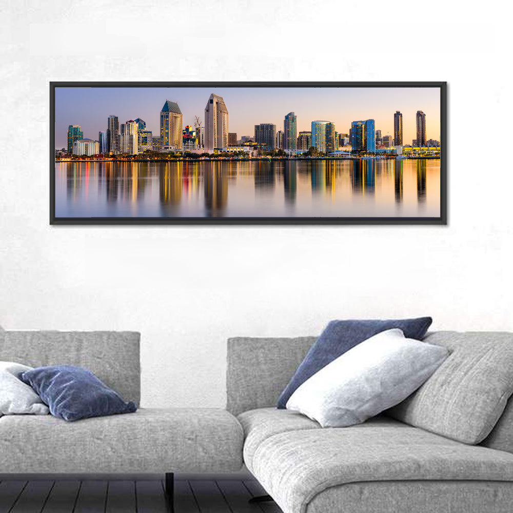San Diego Skyline Wall Art