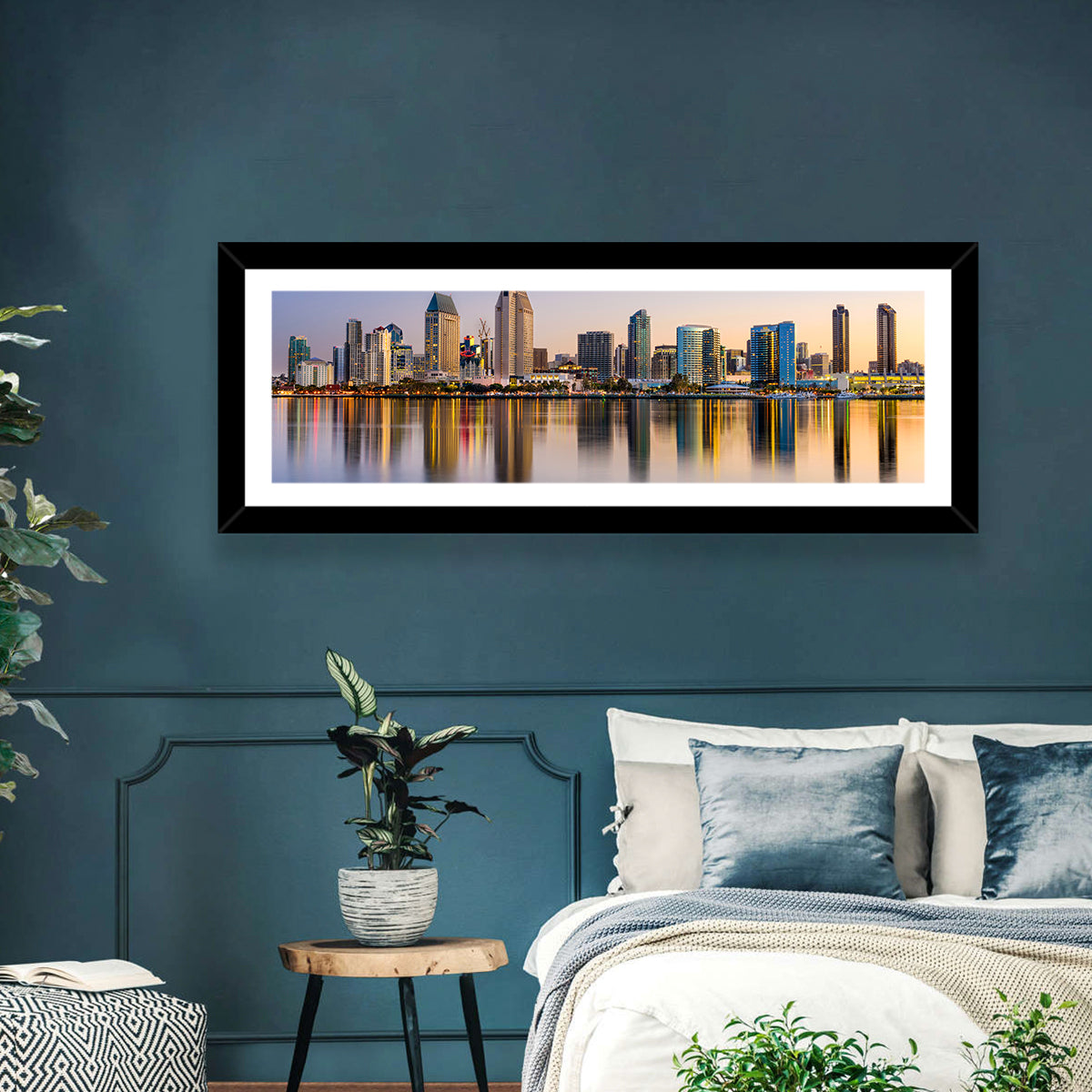San Diego Skyline Wall Art