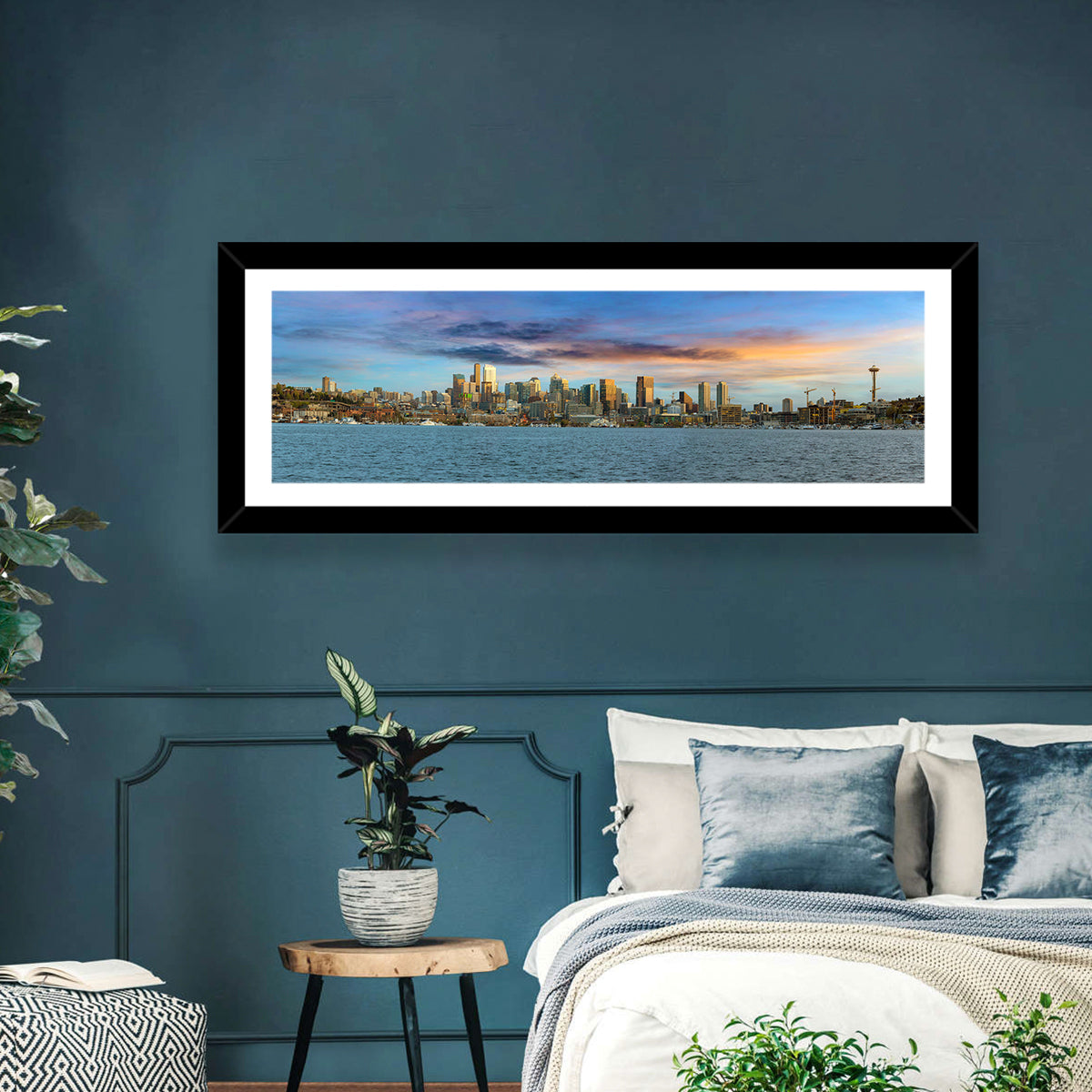 Seattle City Skyline Wall Art