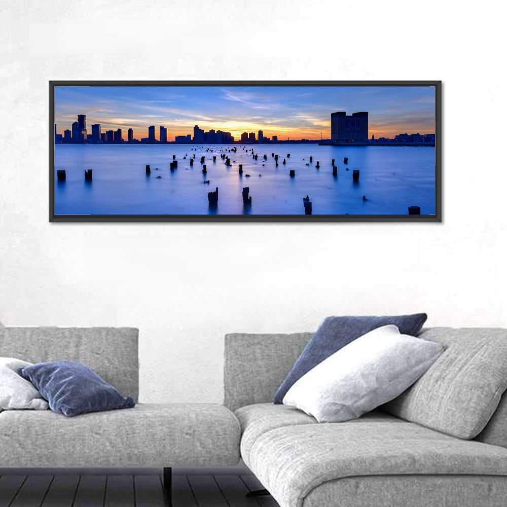 New Jersey Skyline Wall Art