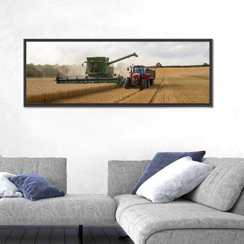 Crop Harvesting Wall Art