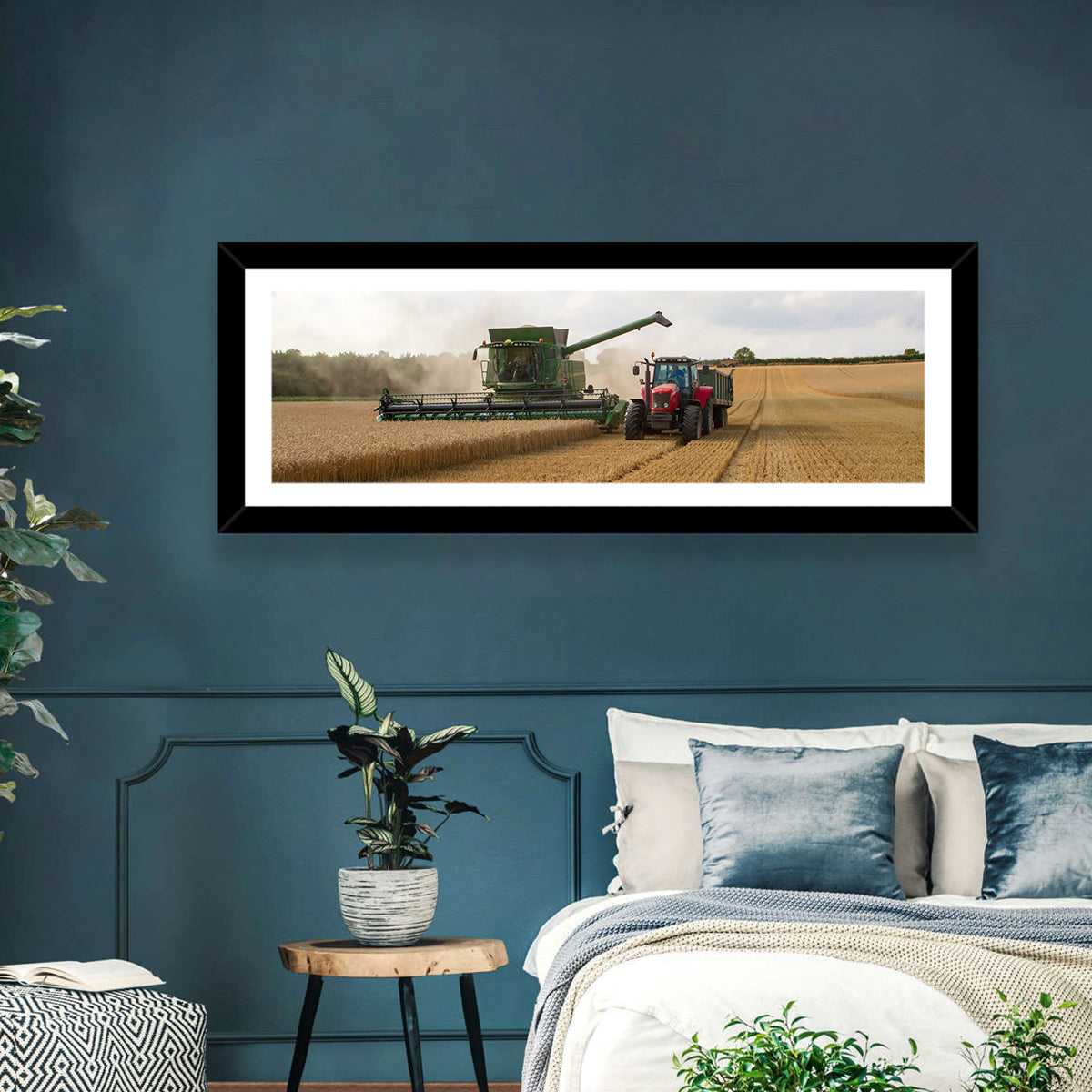 Crop Harvesting Wall Art