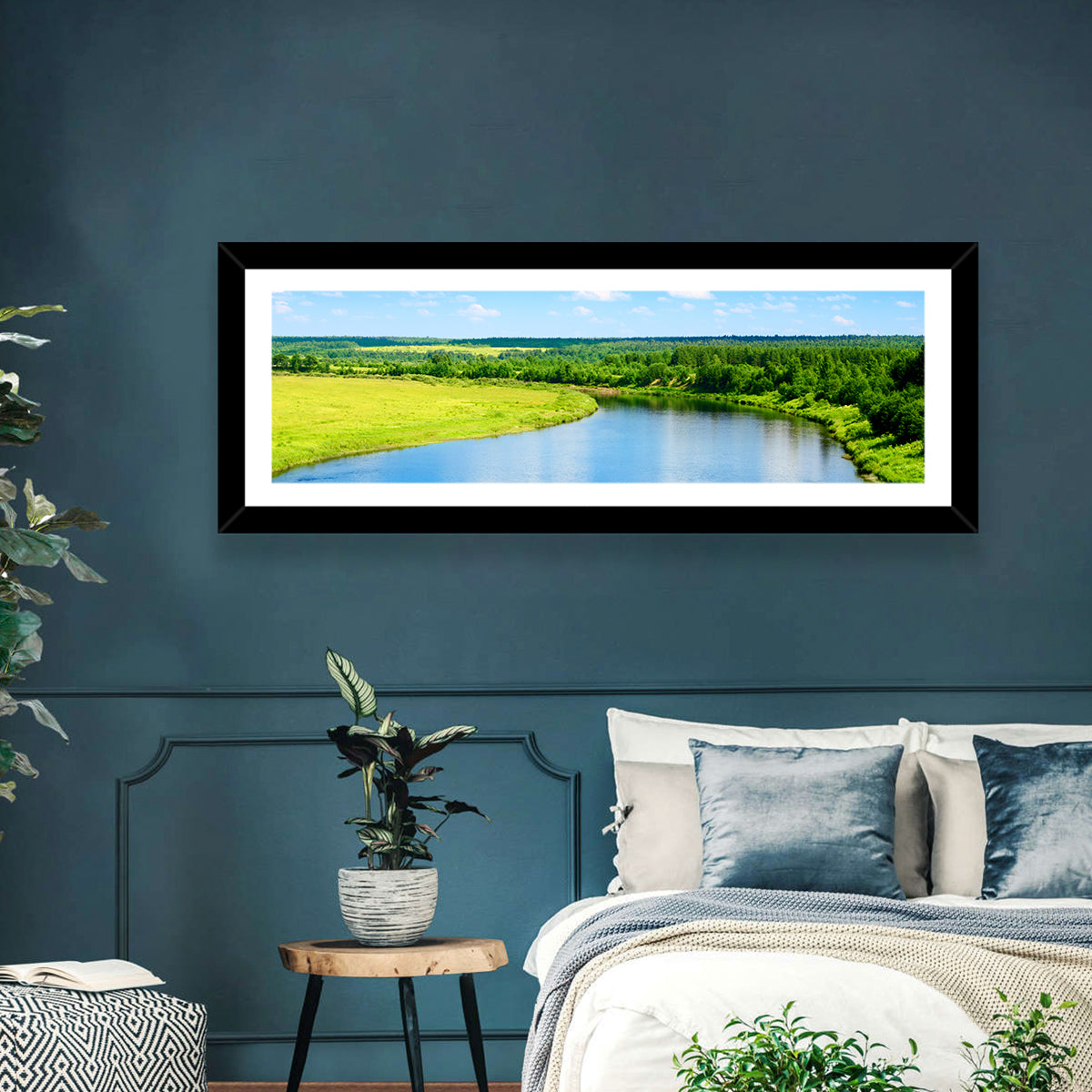 Blue River Wall Art
