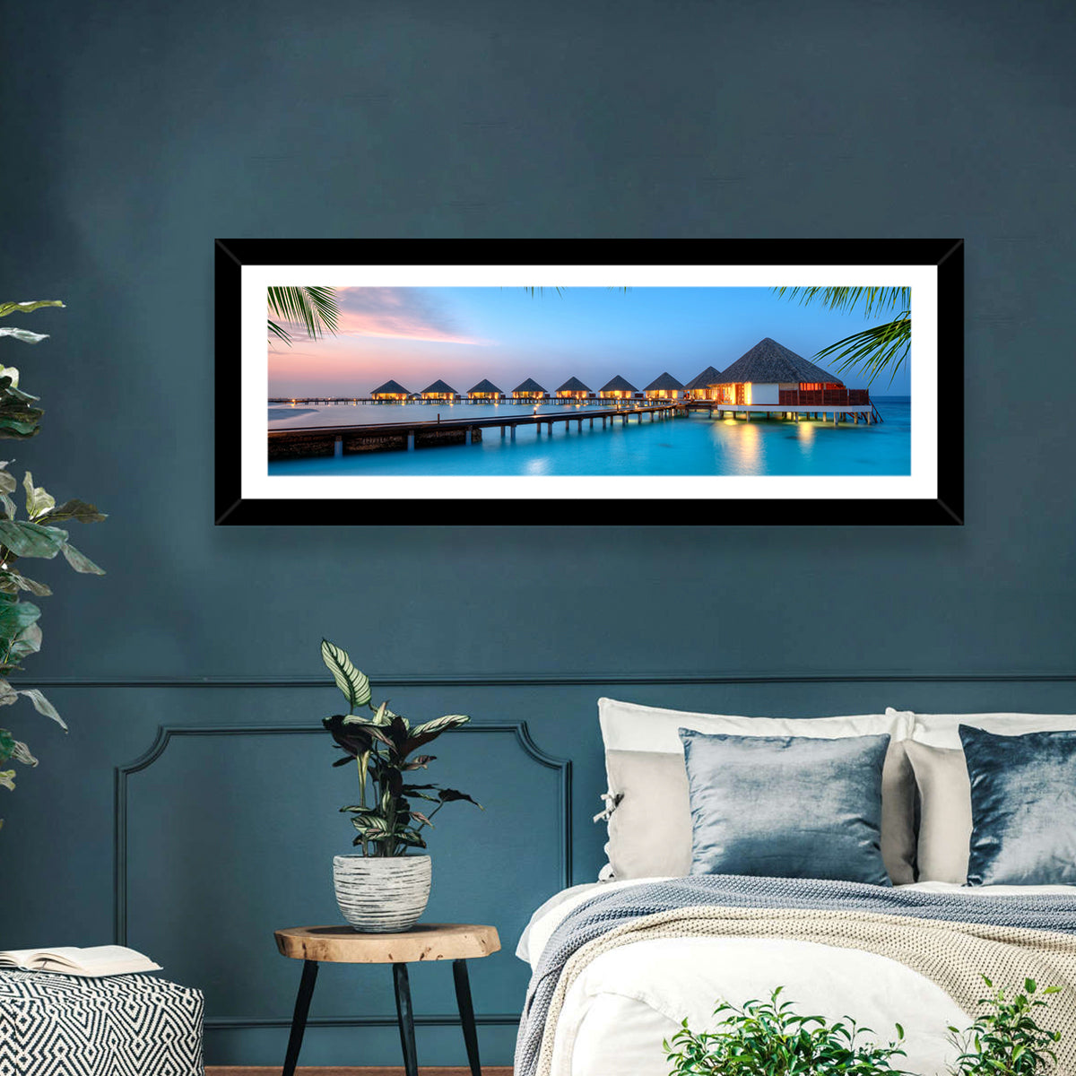 Maldives Resort Island Wall Art