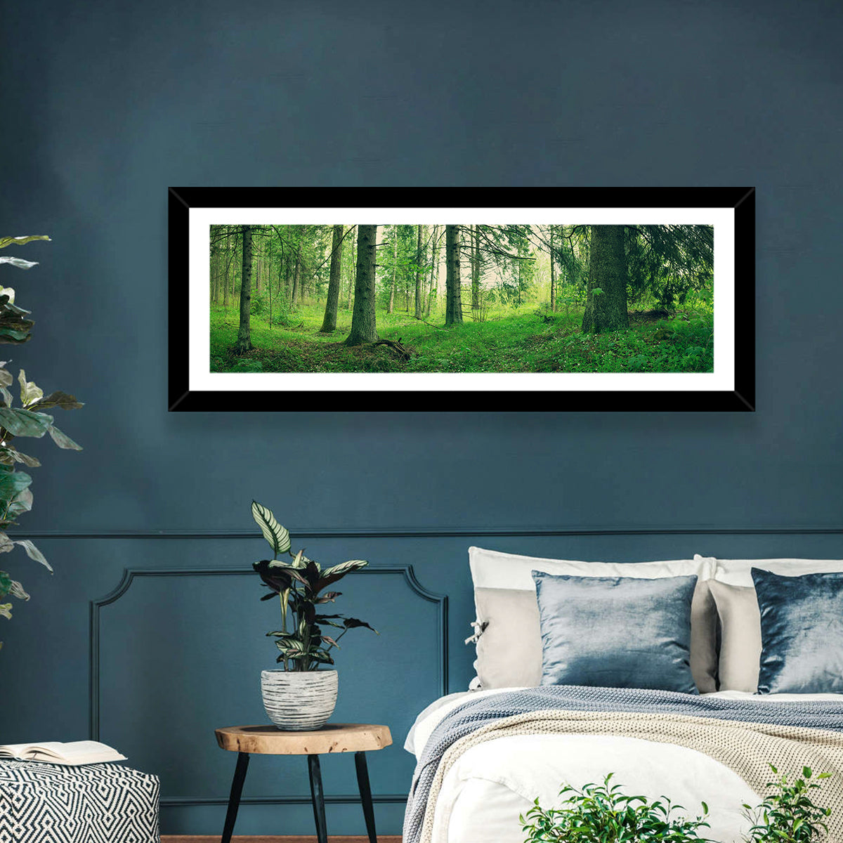 Green Forest Wall Art
