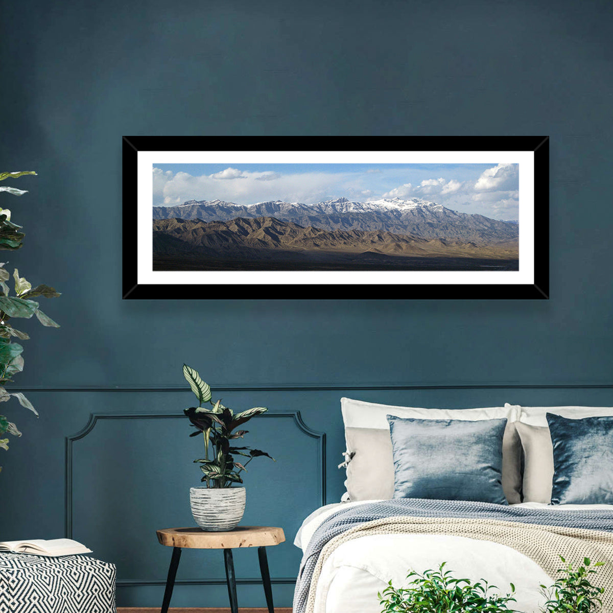 Snow Covered Afghan Mountains Wall Art