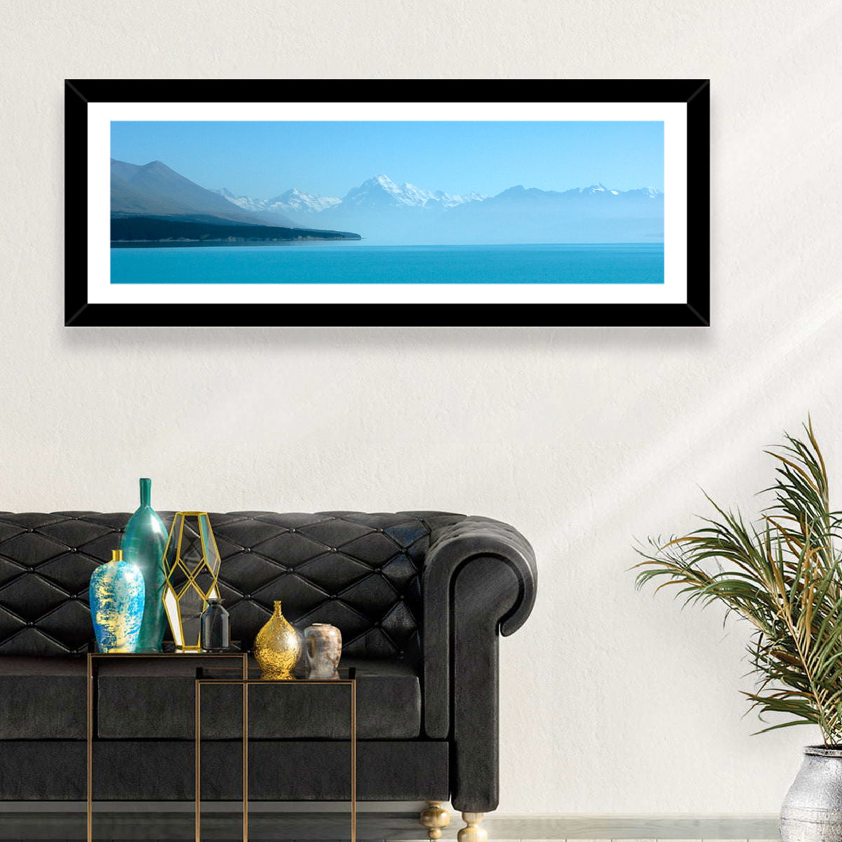 Mt Cook from Lake Pukaki Wall Art