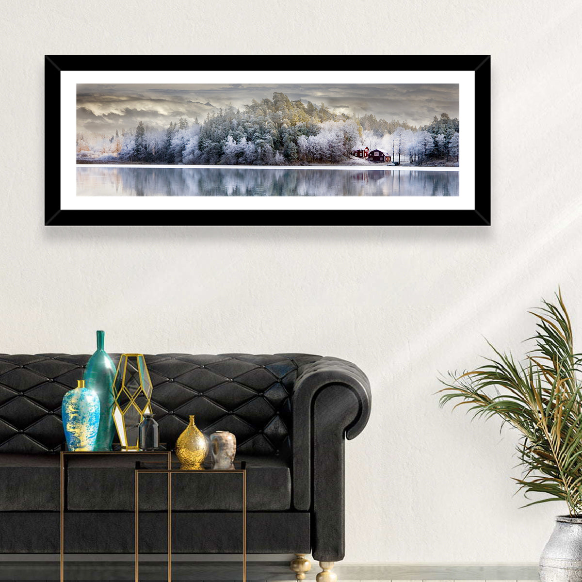 Winter Lake Wall Art