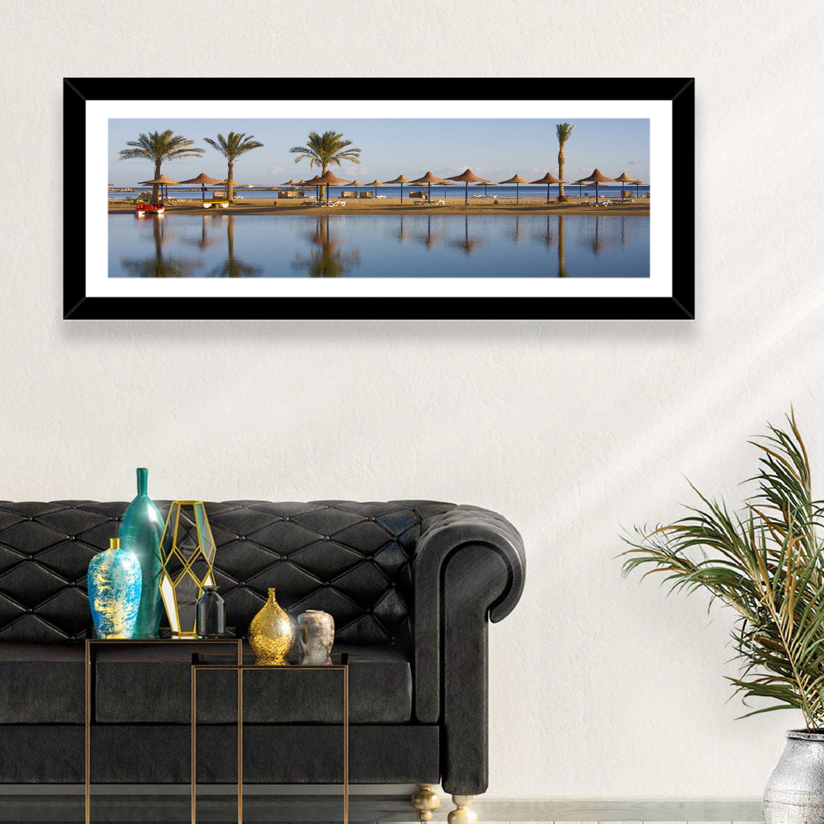 Hurghada City Beach Wall Art