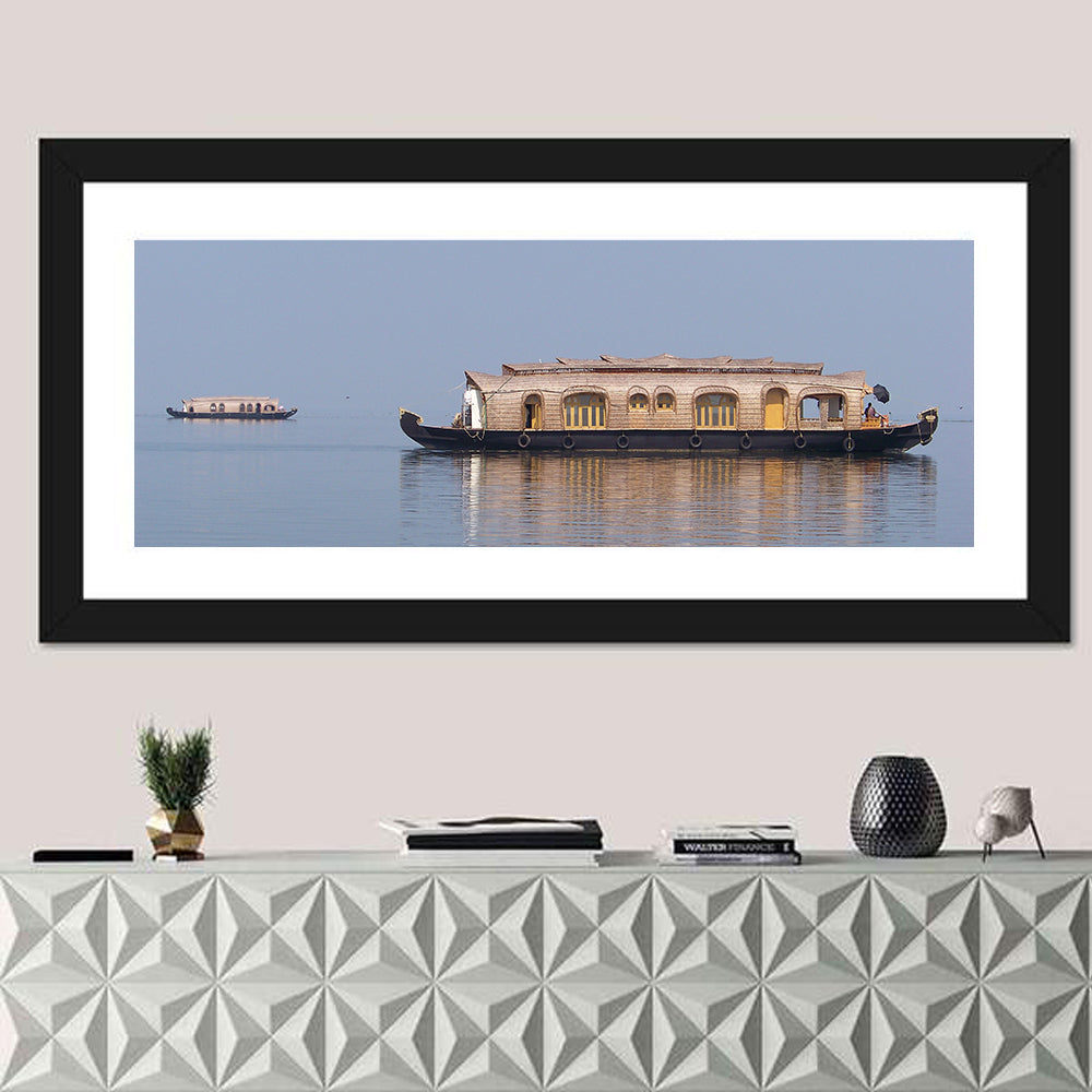 Vembanad Lake Houseboat Wall Art