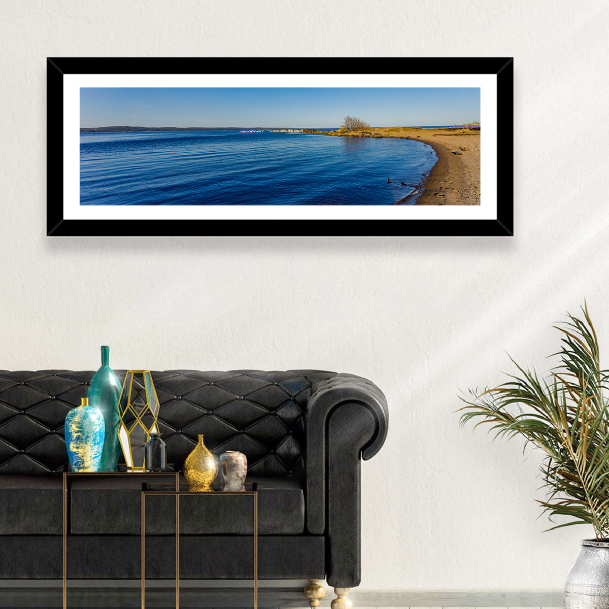 Onega Lake Shore Wall Art