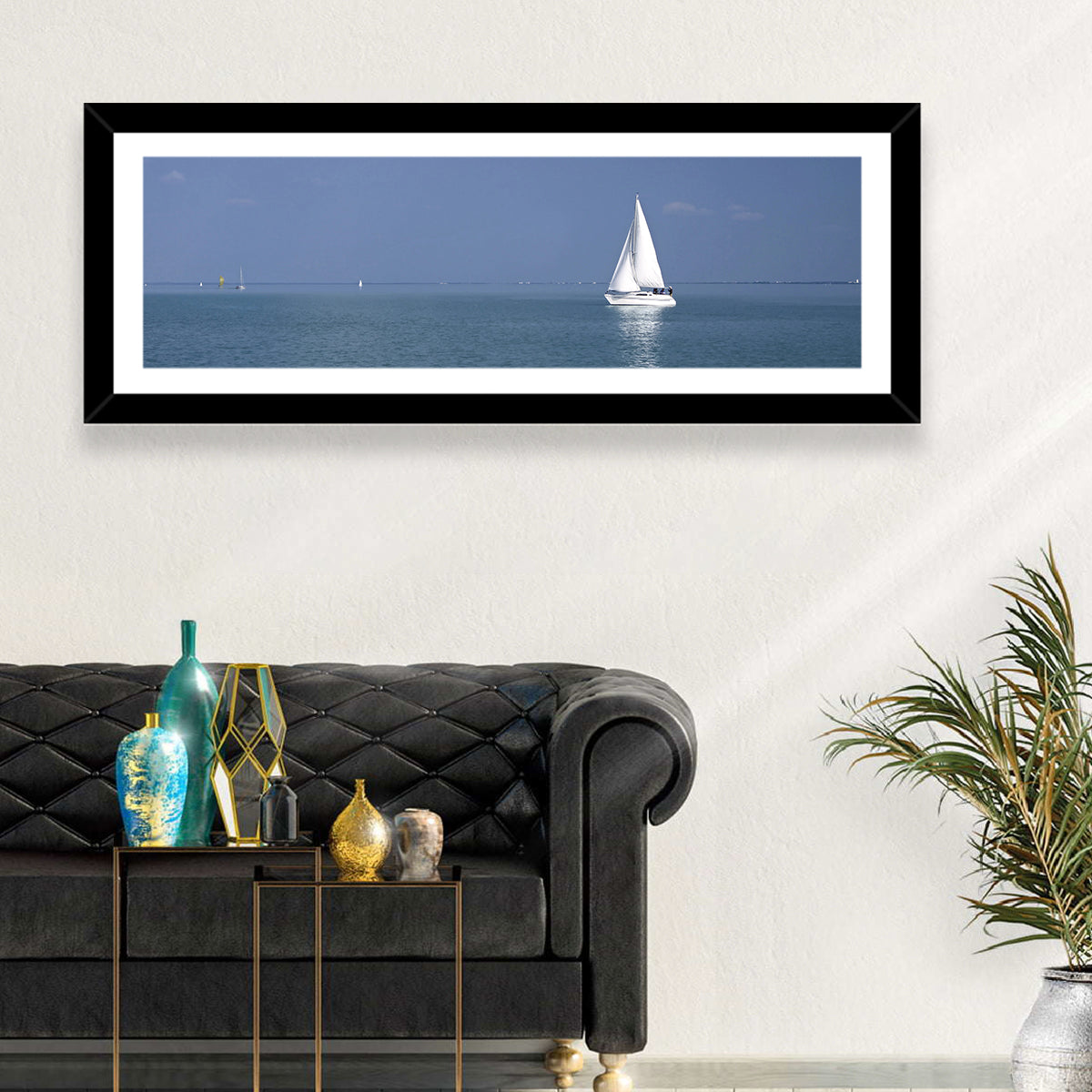 Lake Balaton Sailboat Wall Art
