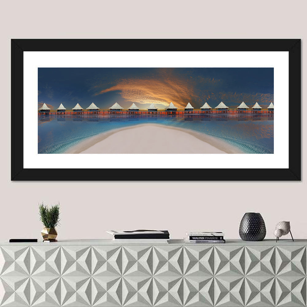 Beach Bungalows Wall Art