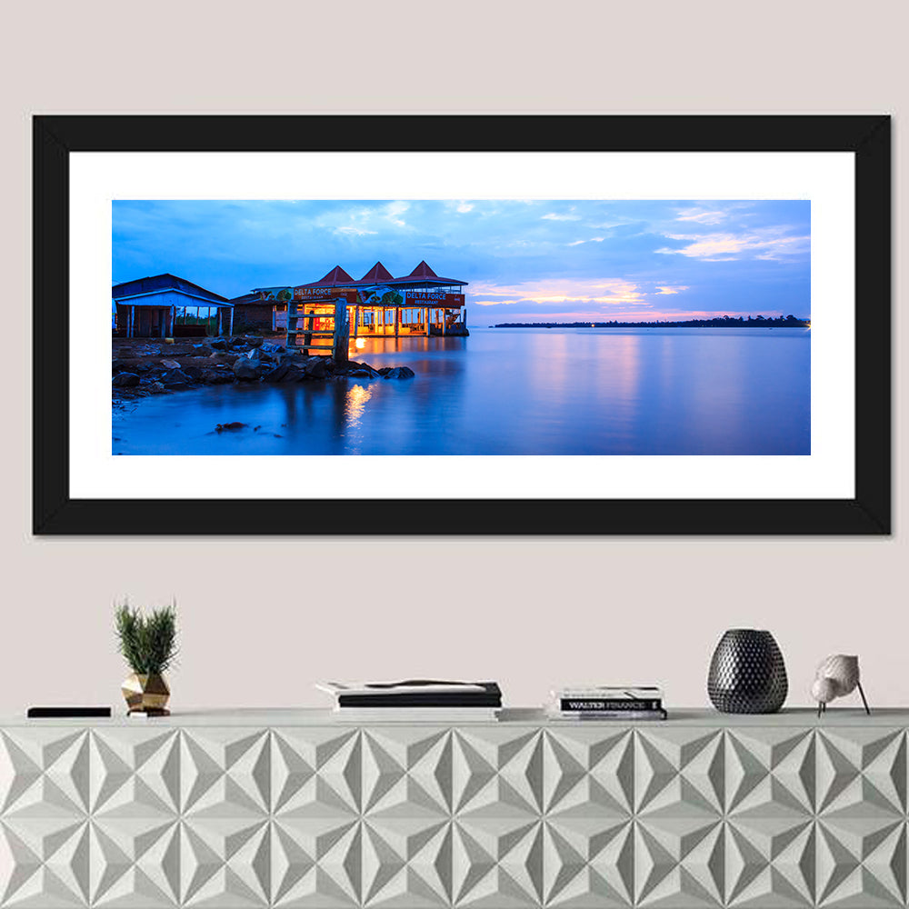 Restaurant on Lake Victoria Wall Art