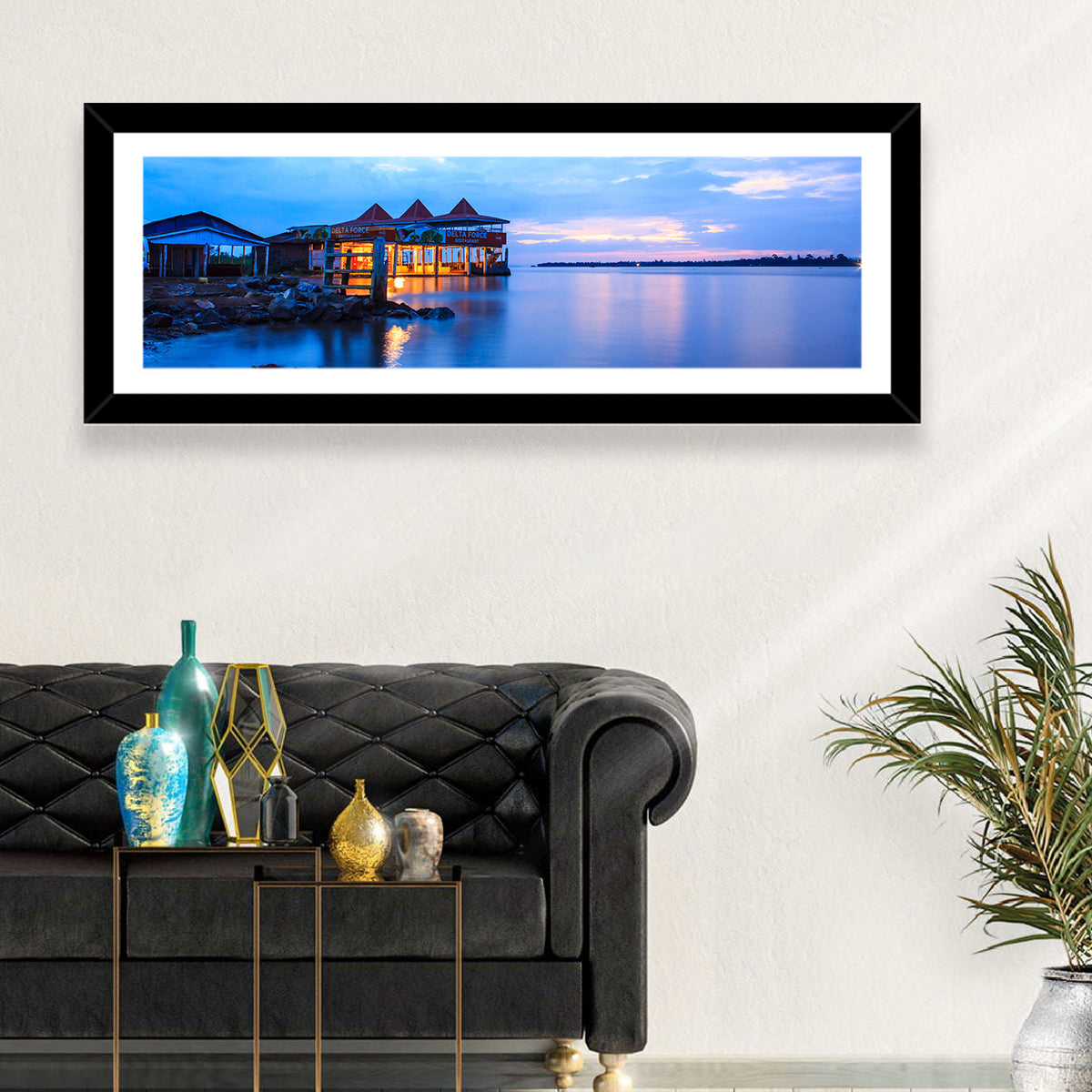 Restaurant on Lake Victoria Wall Art