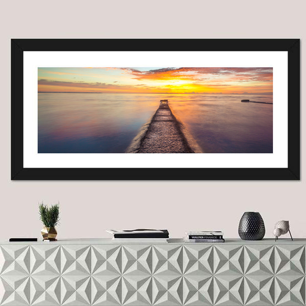 Sea Stone Pier Wall Art