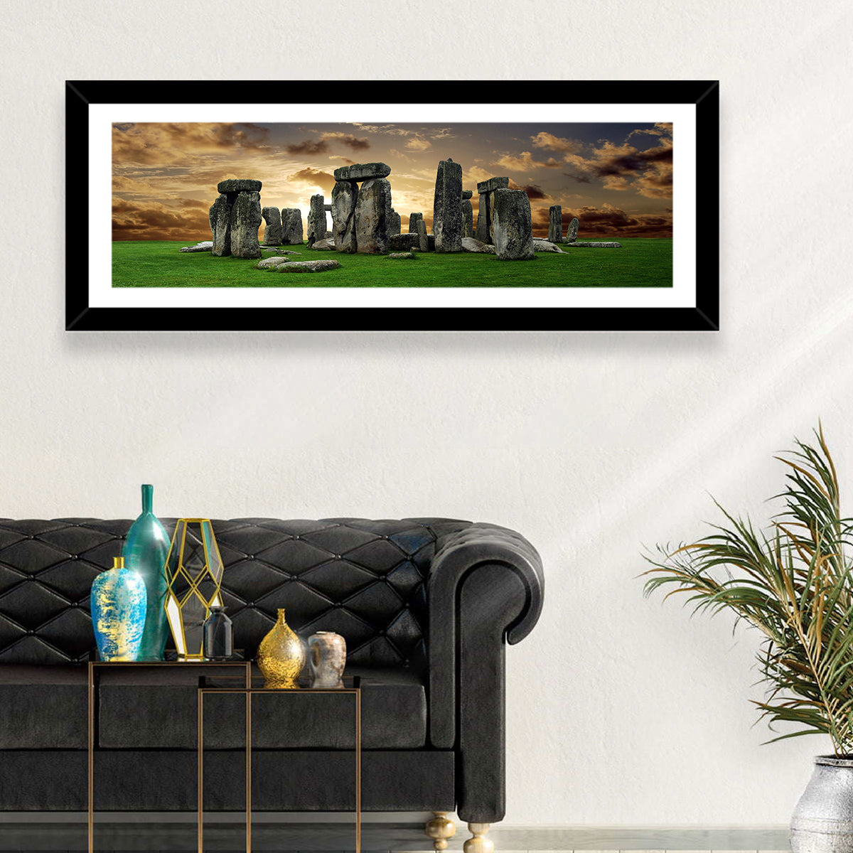 Stonehenge Sunset Wall Art
