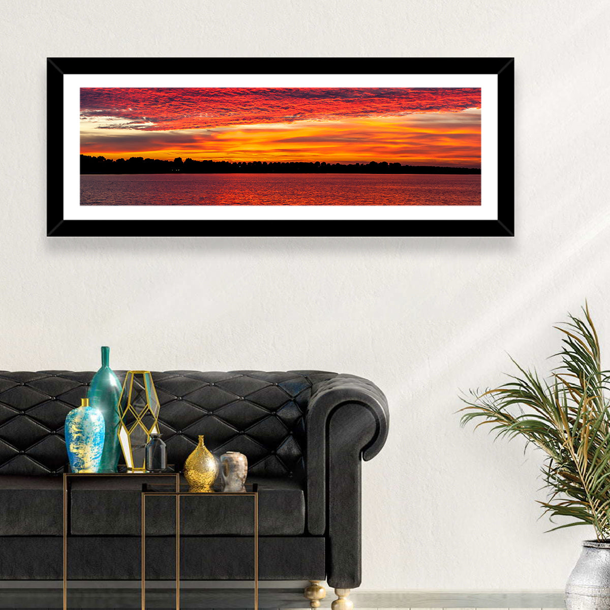 Lake Ijssel Sunset Wall Art