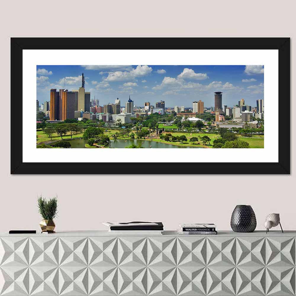 Nairobi Skyline Wall Art
