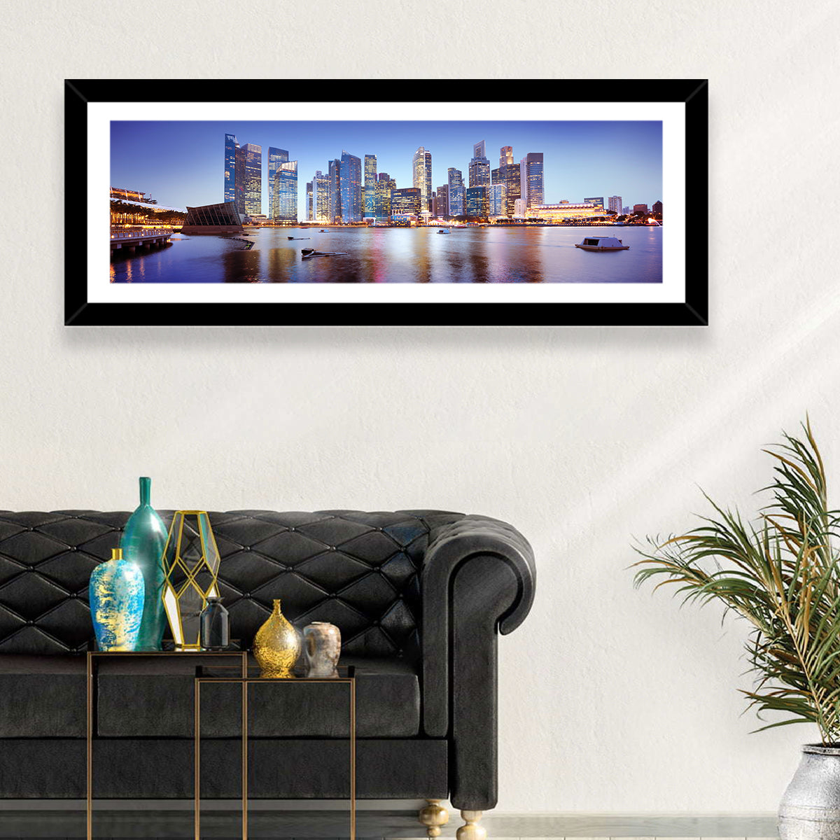 Singapore Cityscape Wall Art