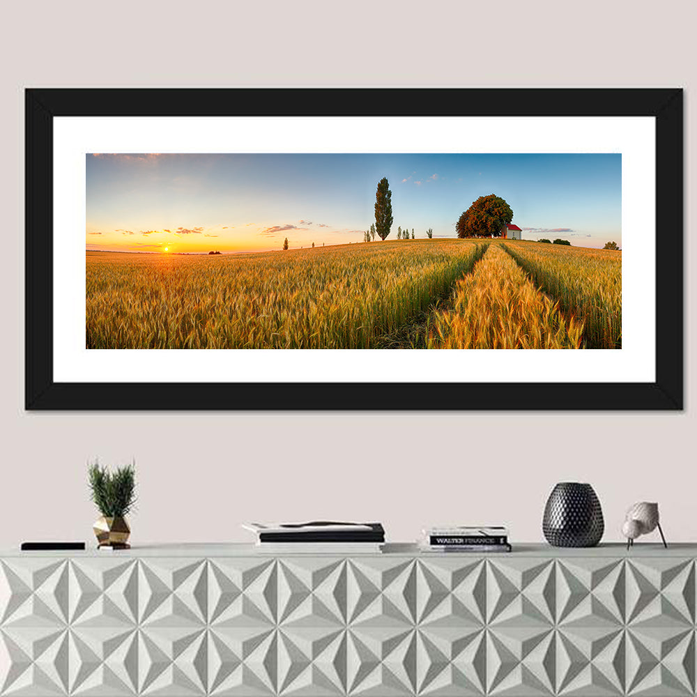 Summer Wheat Field Wall Art