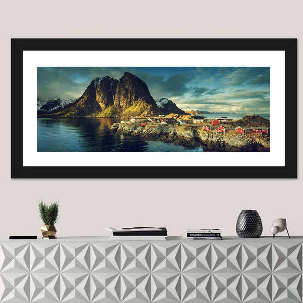 Reine Fishing Huts Wall Art