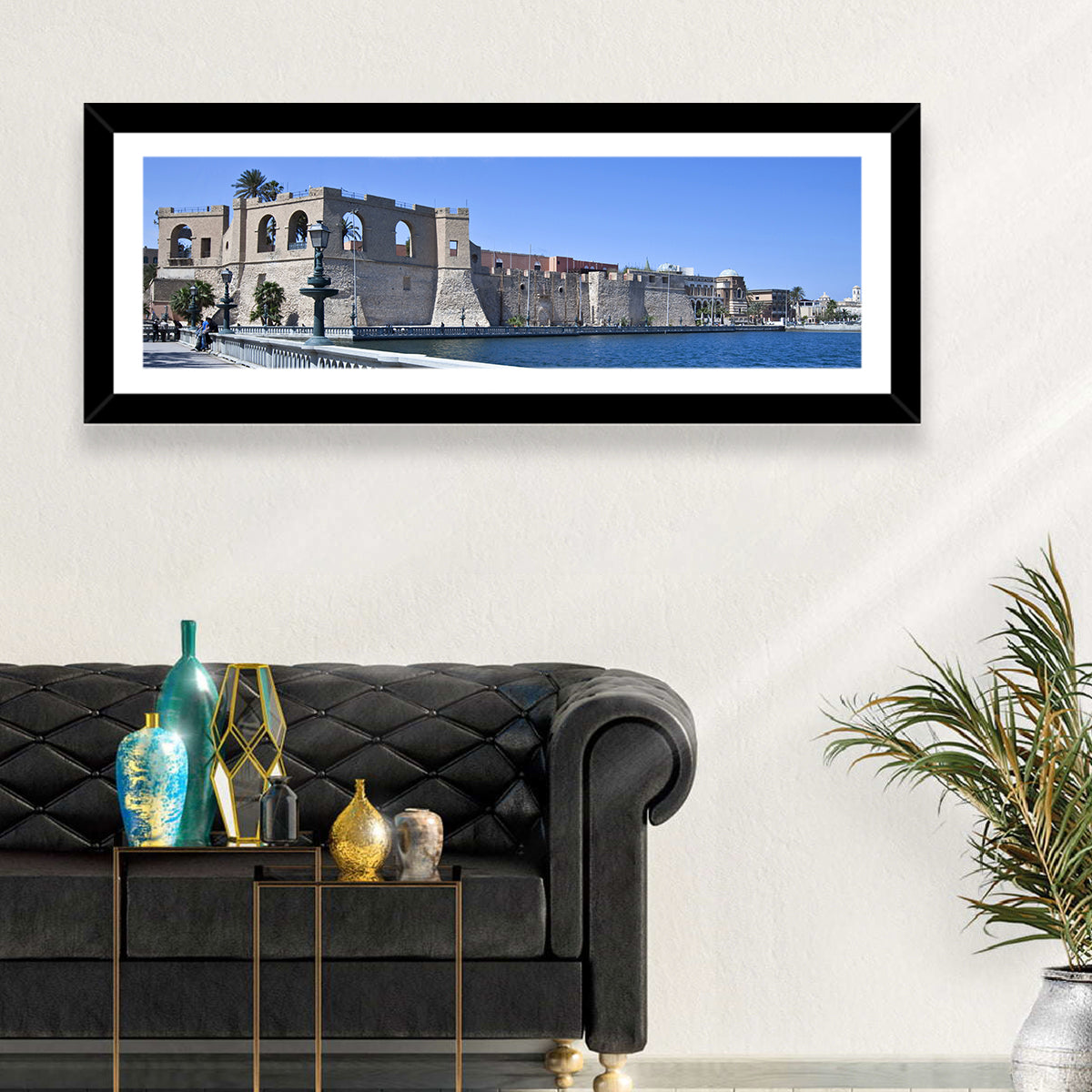 Red Fort Tripoil Wall Art
