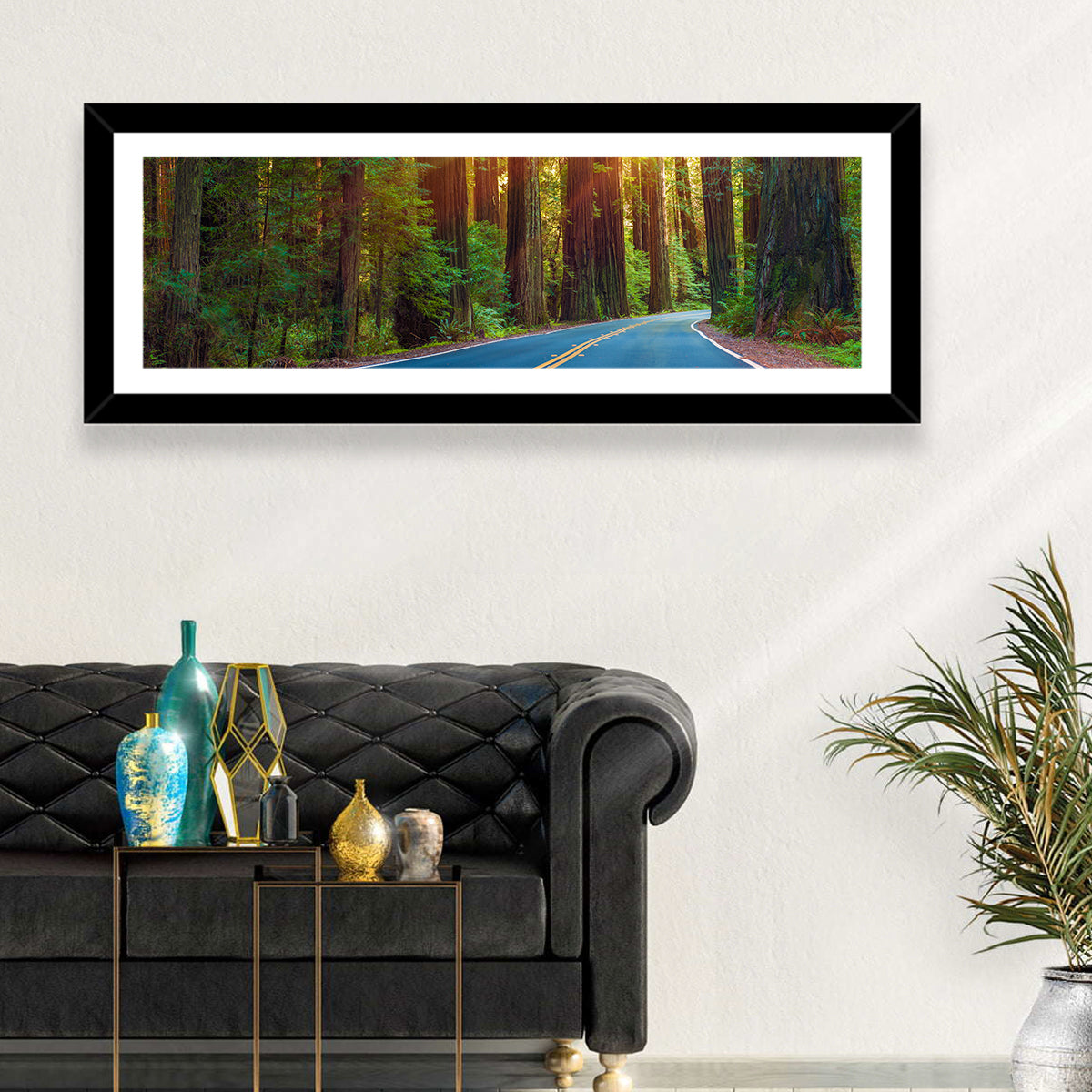 Redwood Forest Highway Wall Art