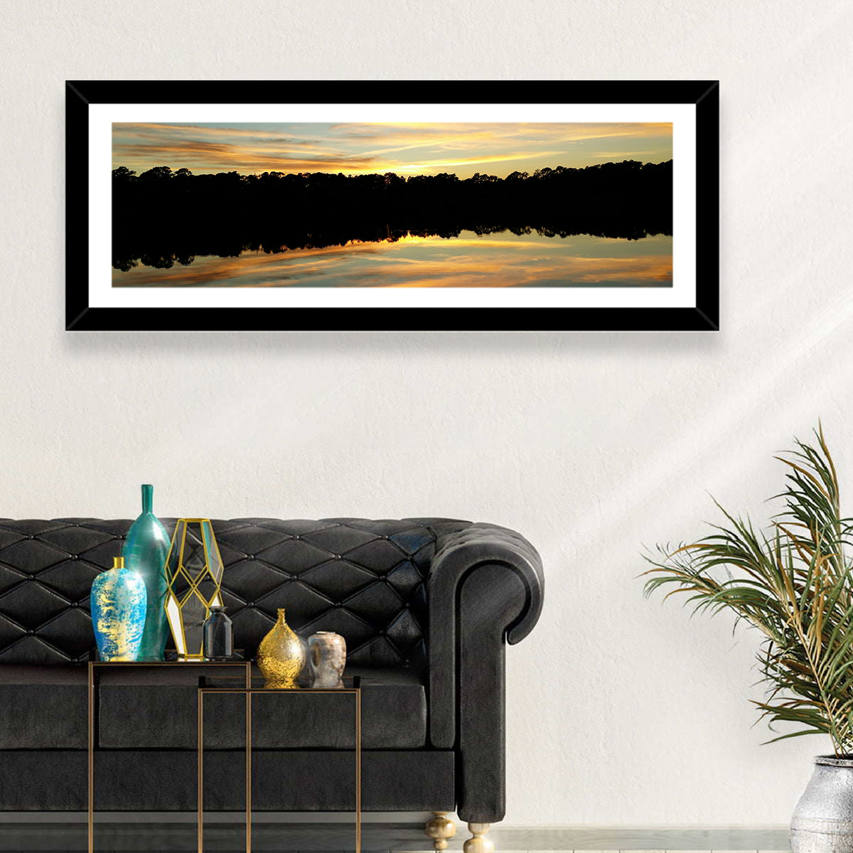 Lake Charles Sunset Wall Art