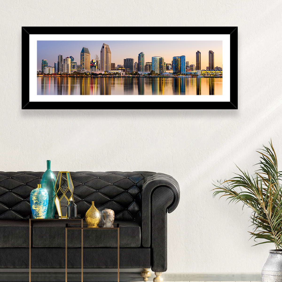 San Diego Skyline Wall Art