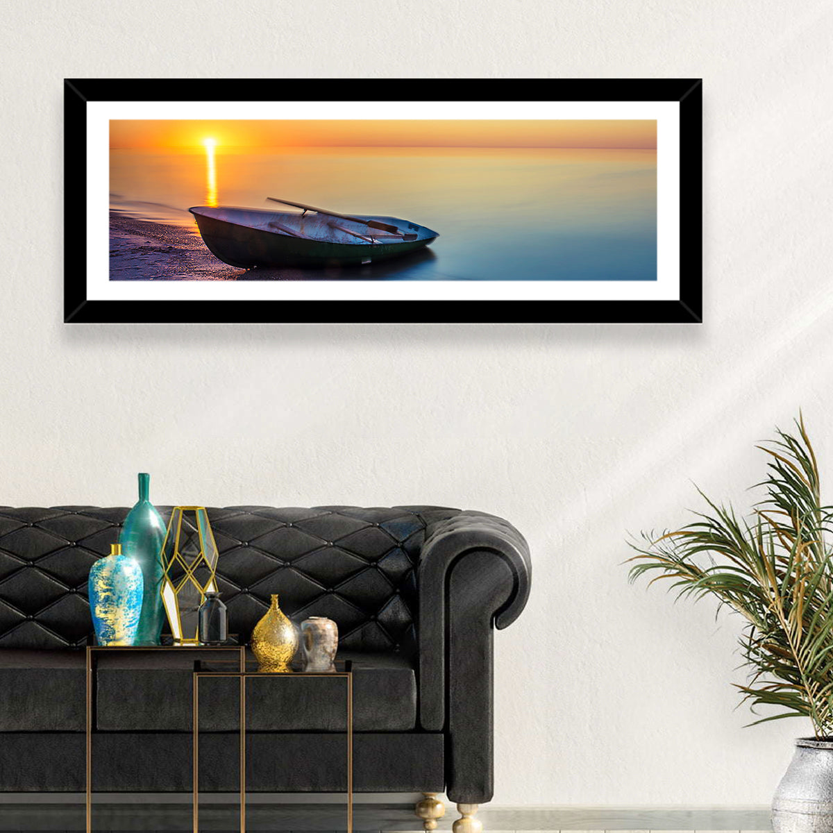 Fishing Boat & Seascape Wall Art