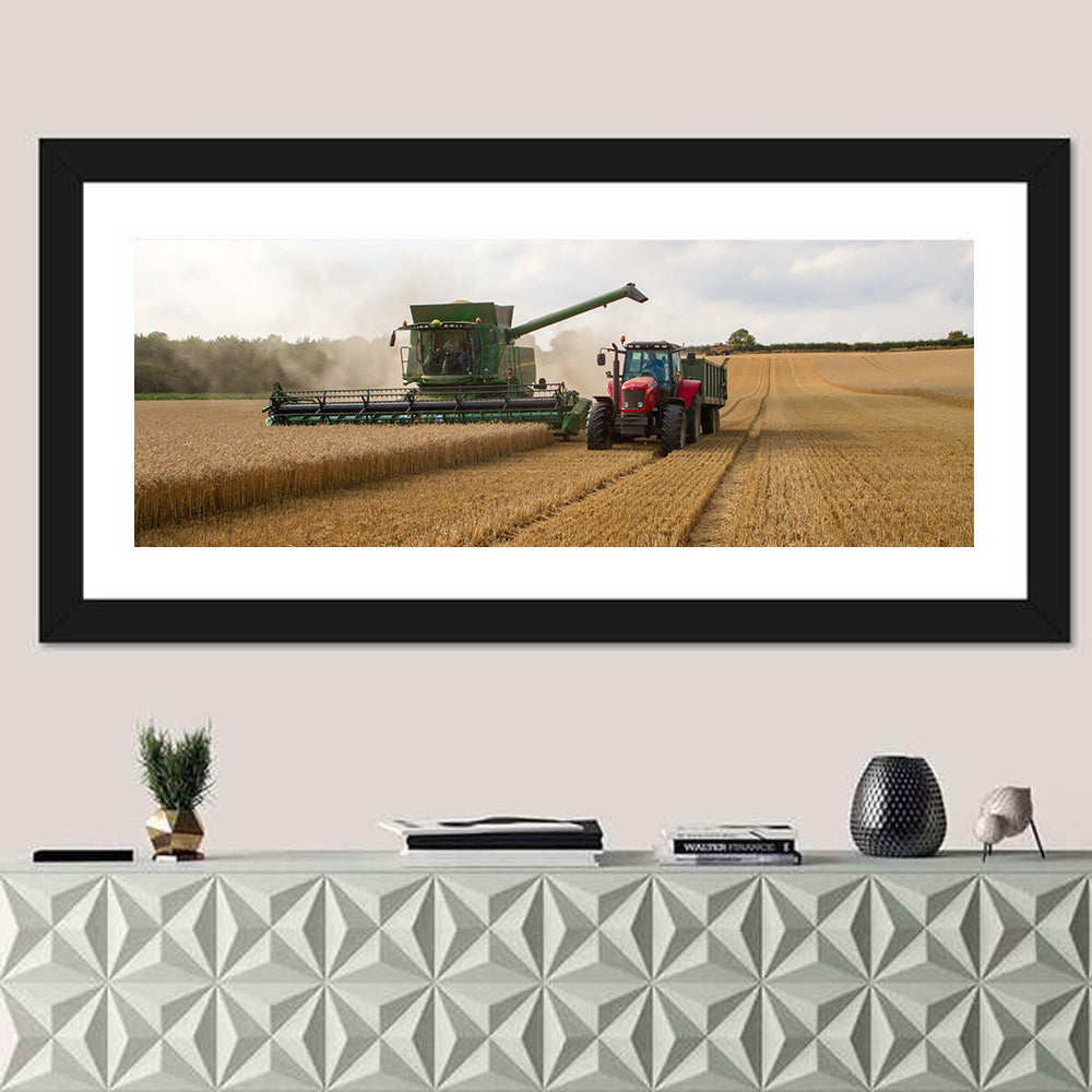 Crop Harvesting Wall Art