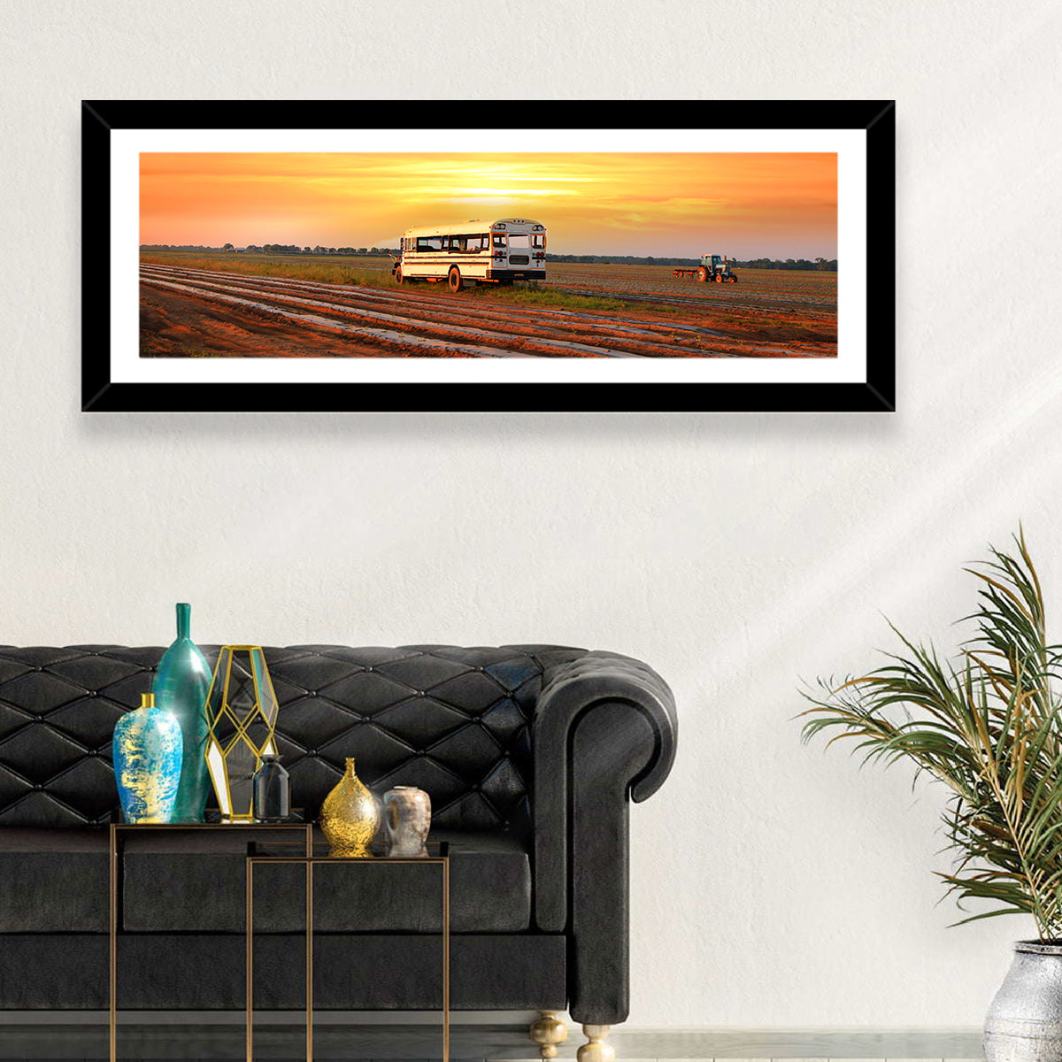 Farms Field Rural Indiana Wall Art