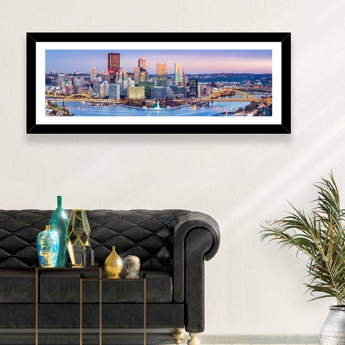 Pittsburgh Skyline Wall Art