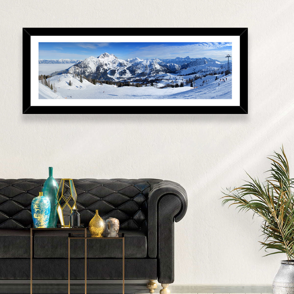 Nassfeld Ski Resort Wall Art