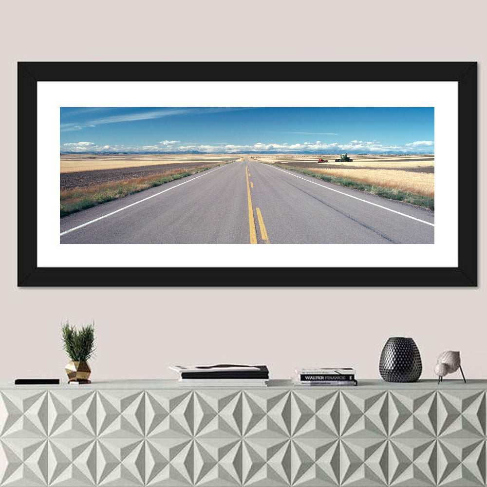 Infinite Road Montana Wall Art