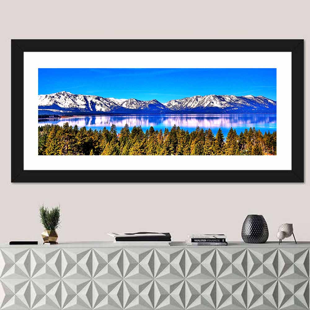 Lake Tahoe Panorama Wall Art